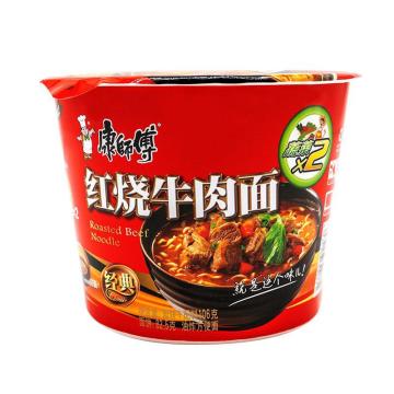 康师傅   红烧牛肉碗面 106g    （新老包装交替发货）