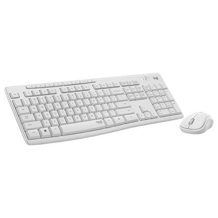 罗技 MK295 无线轻音键鼠套装 白色 按个销售