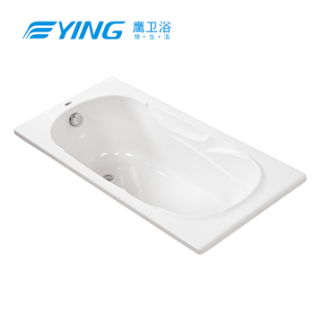 鹰卫浴亚克力无裙边浴缸YT-1501AO