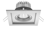 欧普LED格栅射灯LGS010301003-单20W-MW