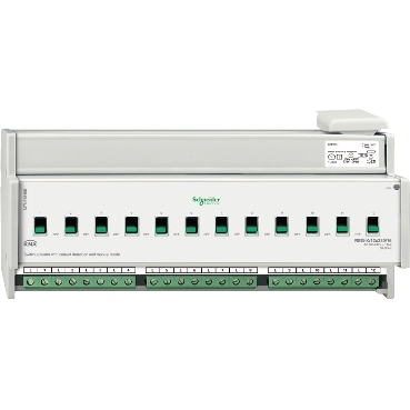 施耐德12路16A开关控制模块带电流检测MTN648495