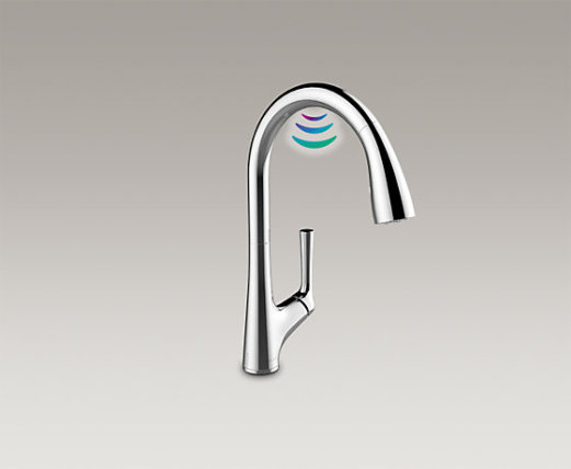KOHLER玛亚科家用感应龙头K-77748T-4-CP