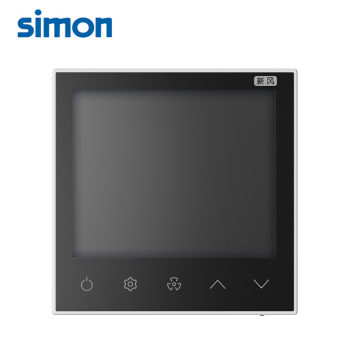 西蒙i7smart系列新风系统智能温控器开关带旁通功能
