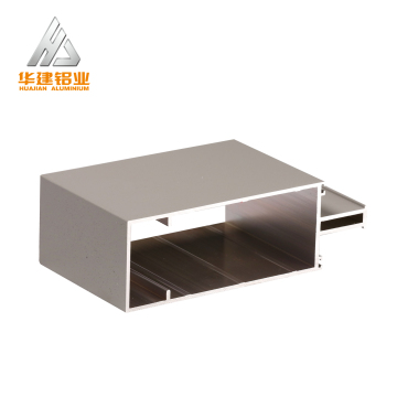 华铝牌门窗料氧化银白料10um6063-T5