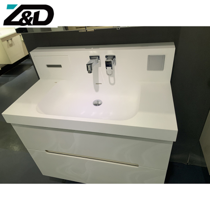 众地上雅整体台盆ZD-313模块-1纸巾盒